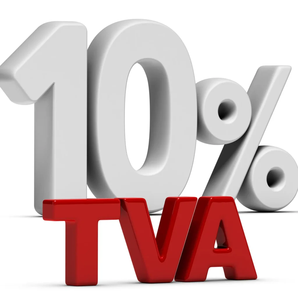 10% de TVA